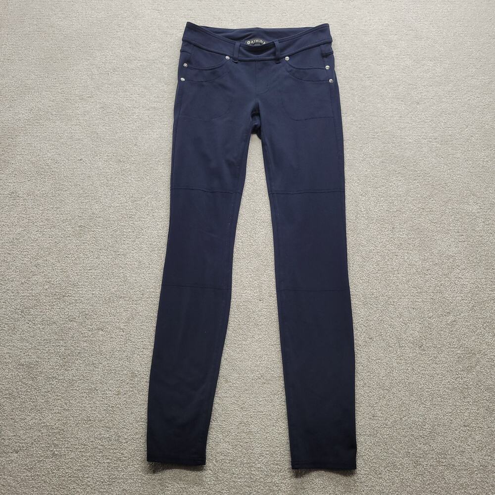 Athleta Women’s XS Navy Skinny Pants Stretch Compression Activewear Leggings